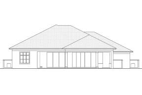 Contemporary House Plan #5565-00103 Elevation Photo