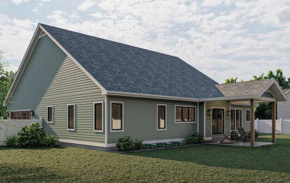 Craftsman House Plan #963-00607 Elevation Photo