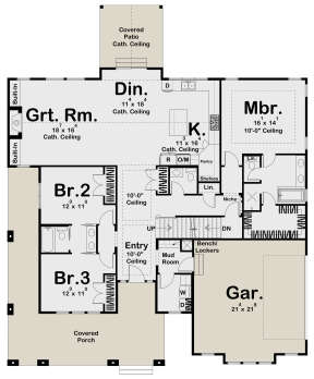 Main Floor for House Plan #963-00607