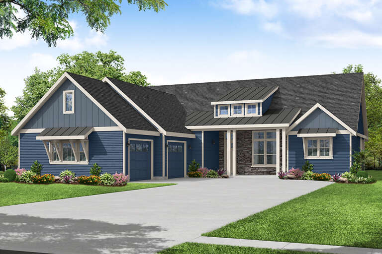 House Plan House Plan #26035 Front Elevation