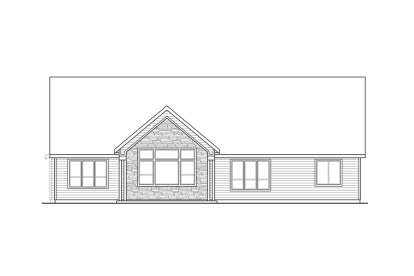 Craftsman House Plan #035-00943 Elevation Photo