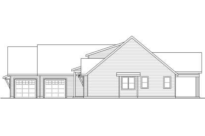 Craftsman House Plan #035-00943 Elevation Photo