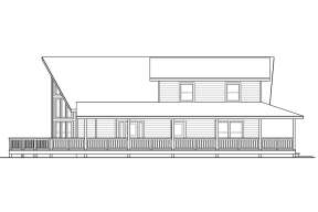 Lake Front House Plan #035-00944 Elevation Photo