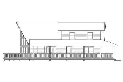 Lake Front House Plan #035-00944 Elevation Photo