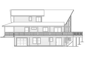 Lake Front House Plan #035-00944 Elevation Photo