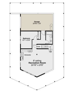 Basement for House Plan #035-00944