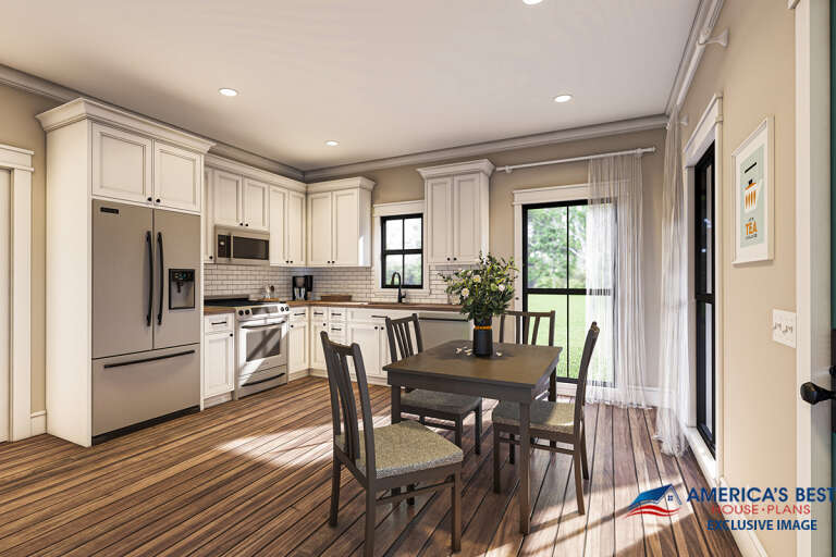 Modern Farmhouse House Plan #041-00259 Additional Photo
