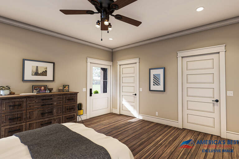 Modern Farmhouse House Plan #041-00259 Additional Photo