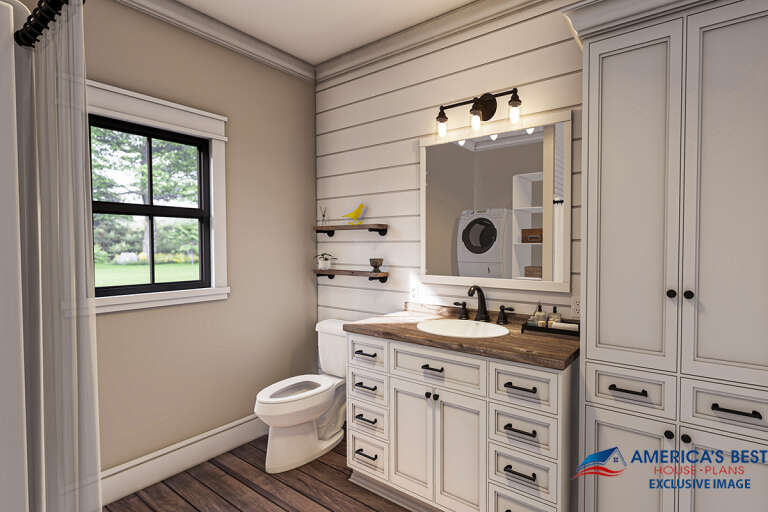 Modern Farmhouse House Plan #041-00259 Additional Photo