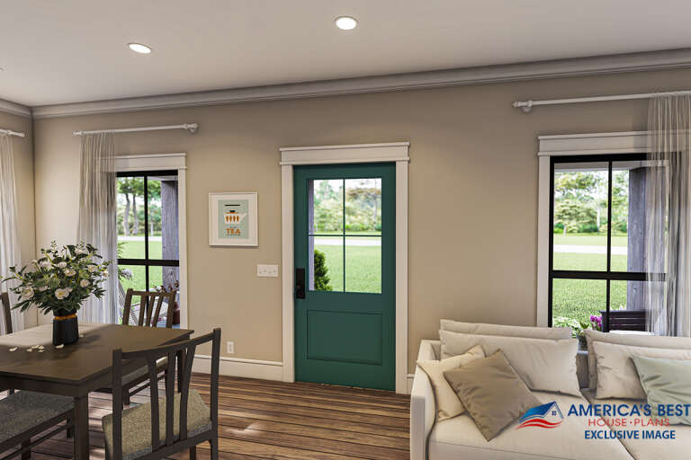 Modern Farmhouse House Plan #041-00259 Additional Photo