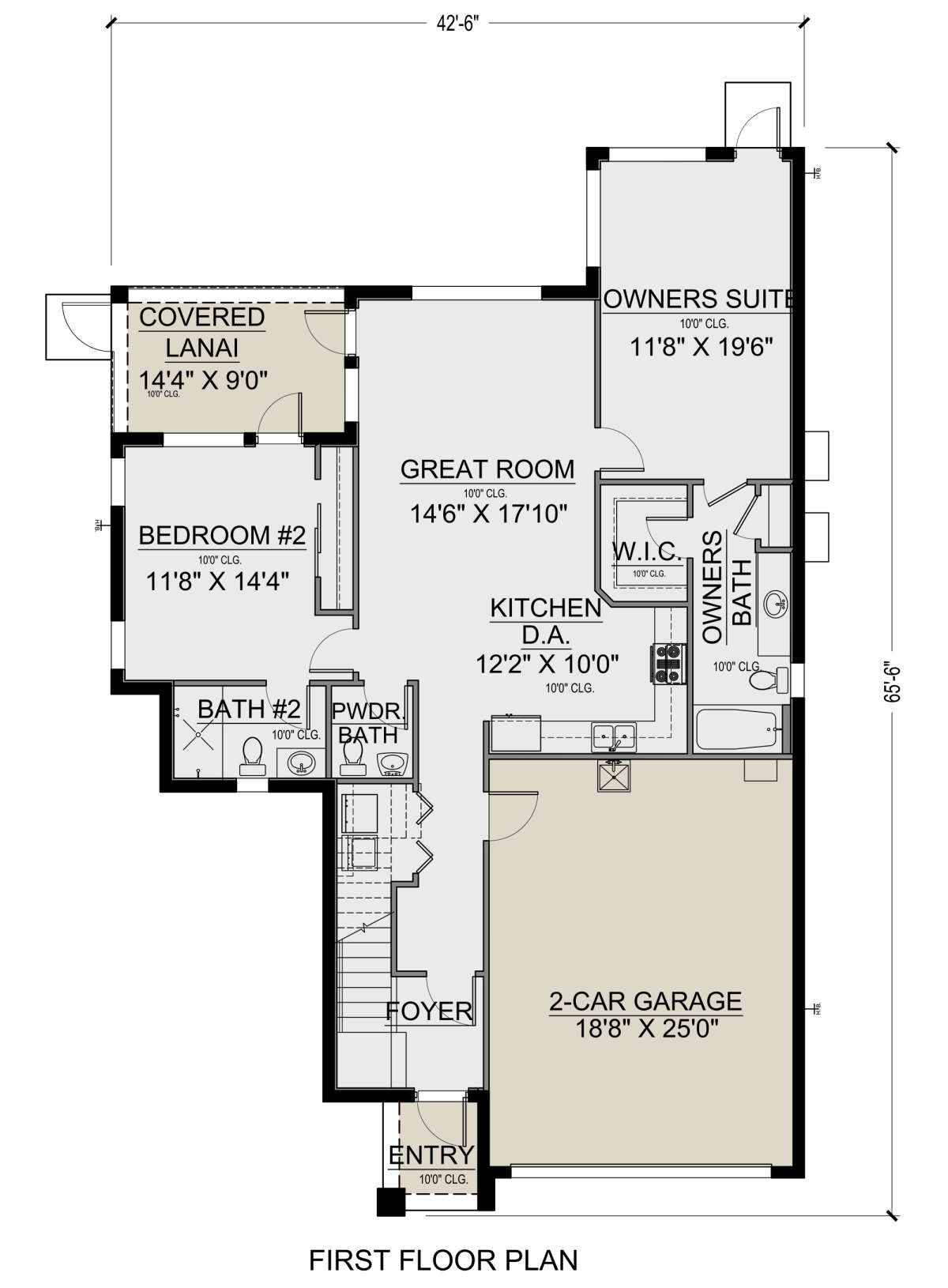 Main Floor for House Plan #5565-00104