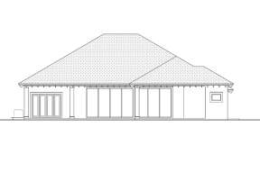 Contemporary House Plan #5565-00105 Elevation Photo