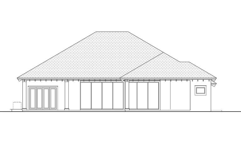 Contemporary House Plan #5565-00105 Elevation Photo