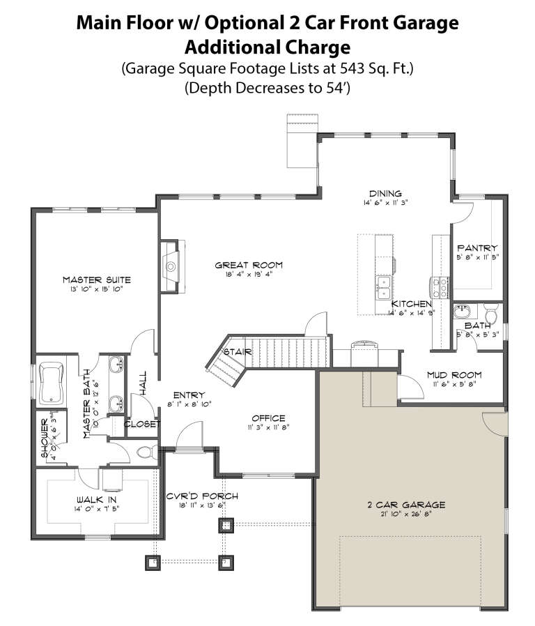 House Plan House Plan #26042 Drawing 4