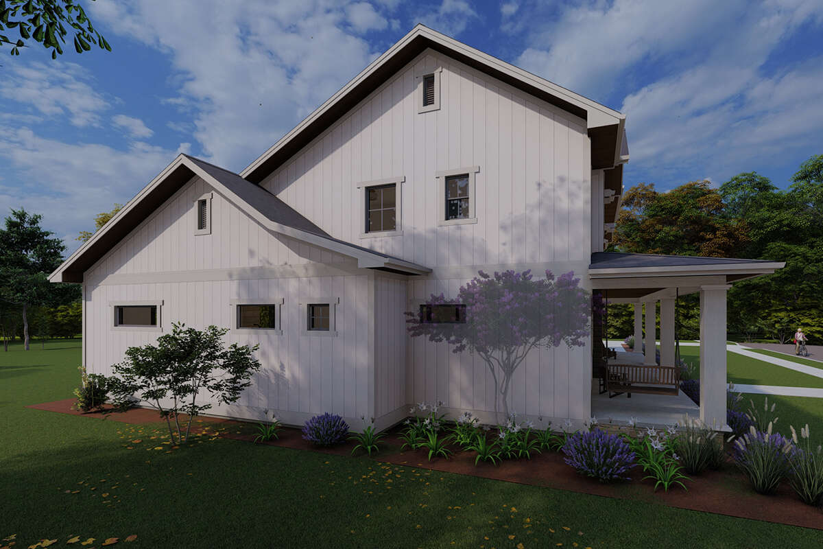 Modern Farmhouse House Plan #425-00039 Elevation Photo