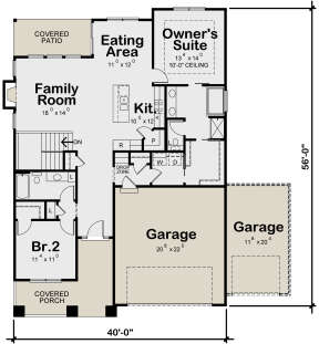 Main Floor for House Plan #402-01715