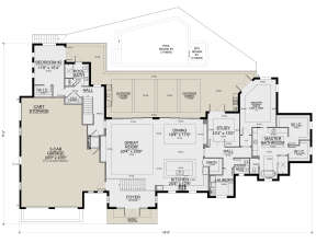 Main Floor for House Plan #5565-00106