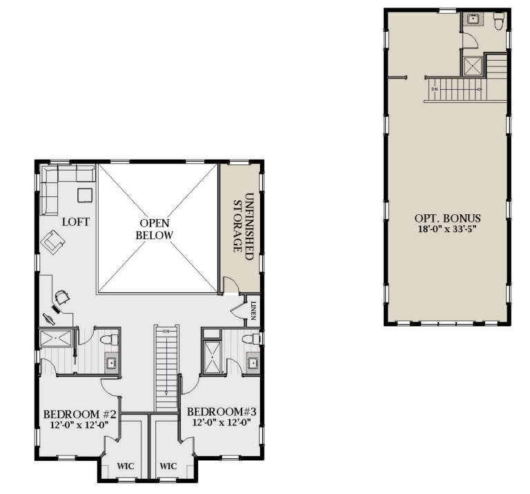 House Plan House Plan #26048 Drawing 2