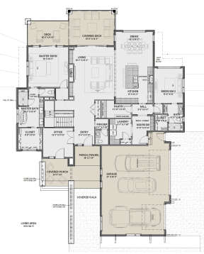 Main Floor for House Plan #425-00040