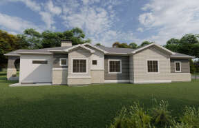 Craftsman House Plan #425-00041 Elevation Photo