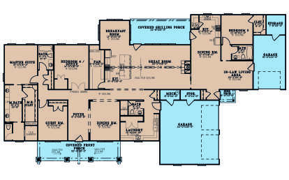 Main Floor for House Plan #8318-00218