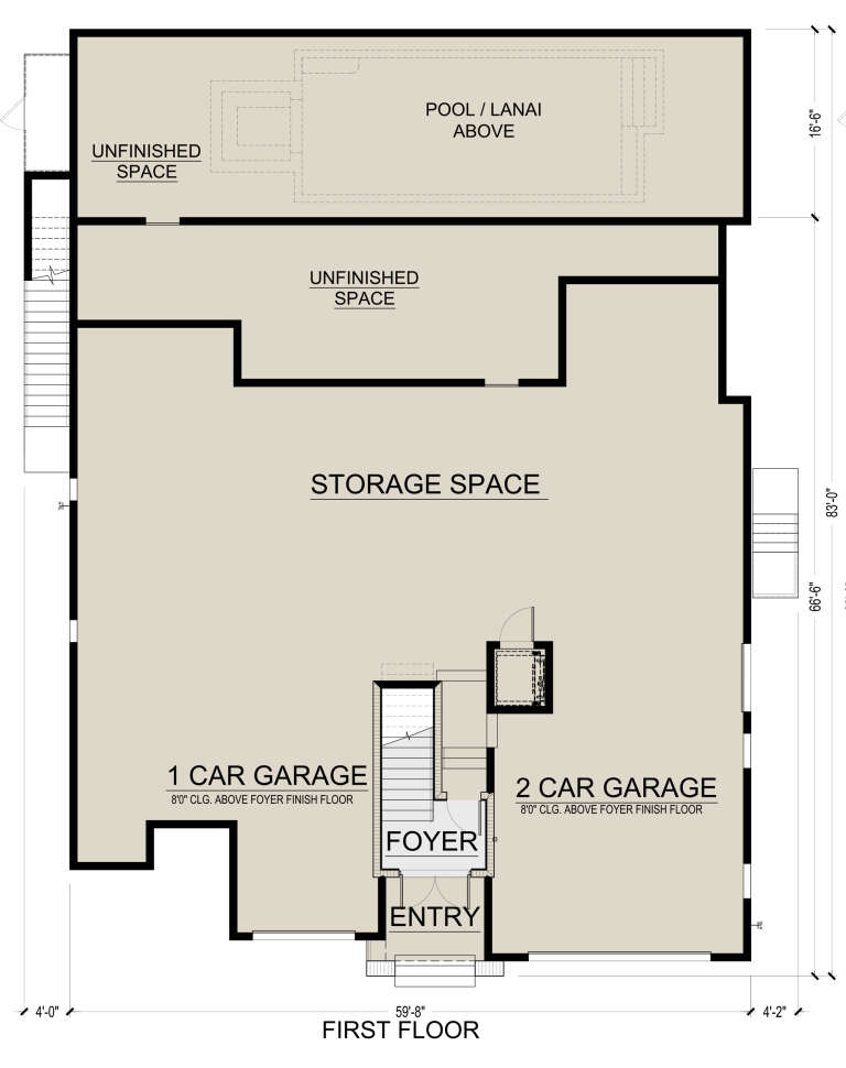 House Plan House Plan #26054 Drawing 1