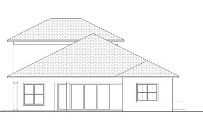 Contemporary House Plan #5565-00111 Elevation Photo