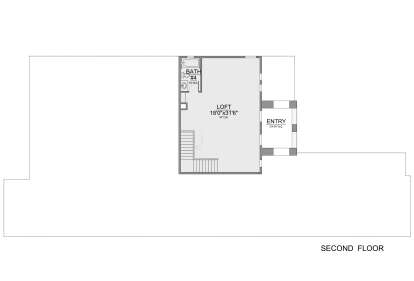 Second Floor for House Plan #5565-00111