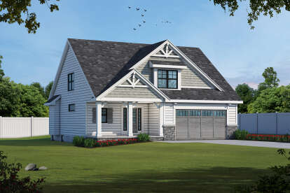 Craftsman House Plan #402-01717 Elevation Photo