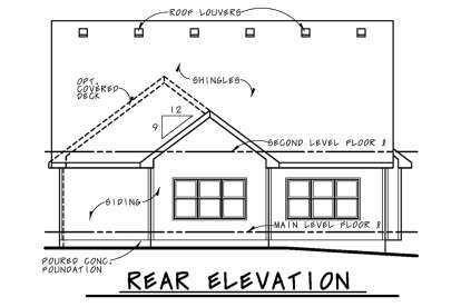 Craftsman House Plan #402-01717 Elevation Photo