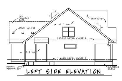 Craftsman House Plan #402-01717 Elevation Photo