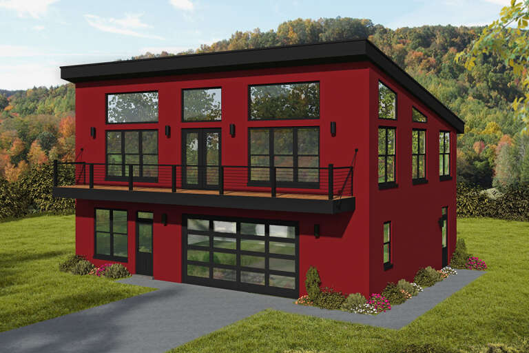 House Plan House Plan #26059 Front Elevation