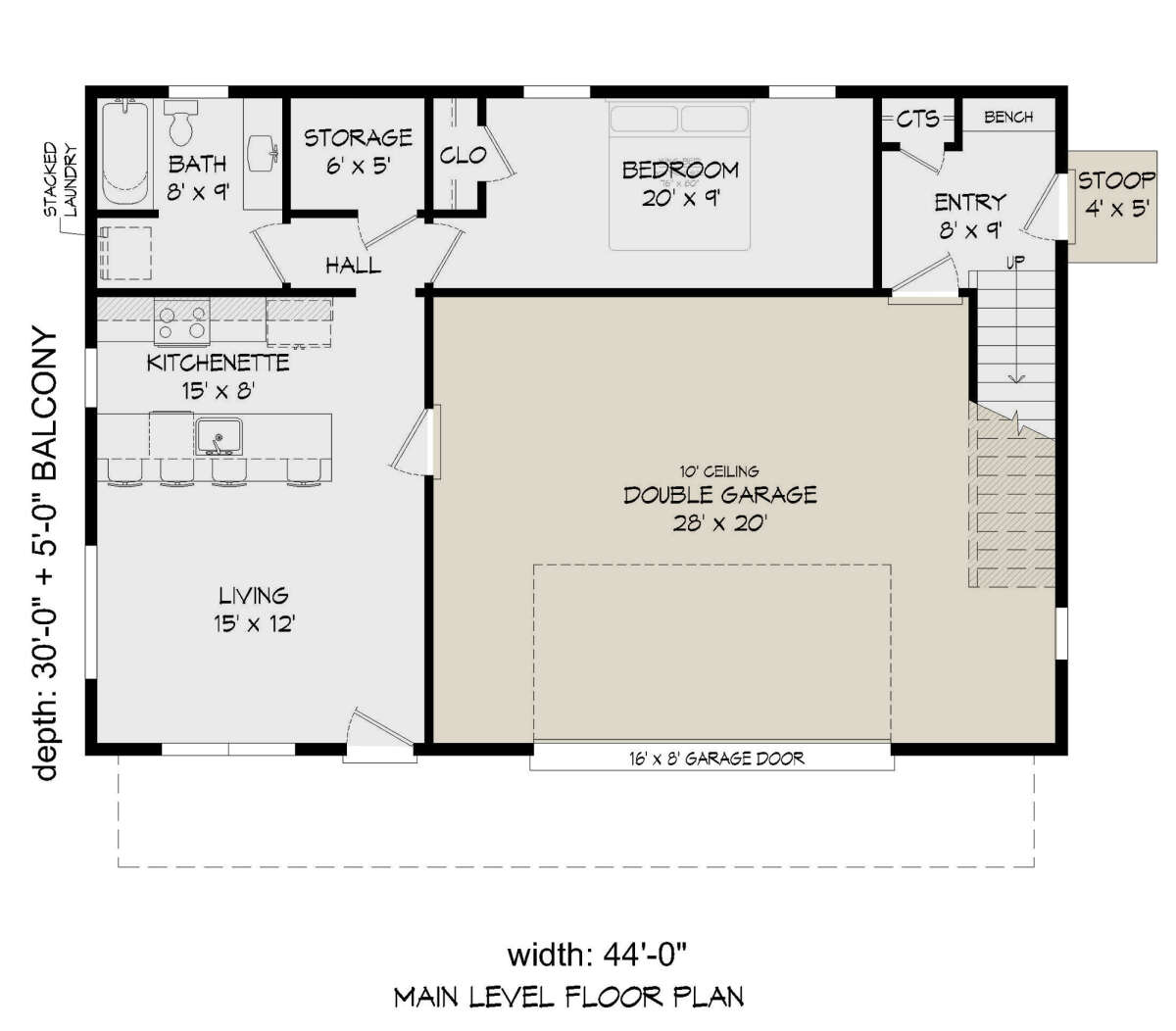 First Floor for House Plan #940-00378