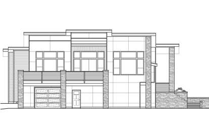 Modern House Plan #035-00946 Elevation Photo