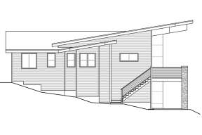 Modern House Plan #035-00946 Elevation Photo