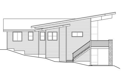 Modern House Plan #035-00946 Elevation Photo