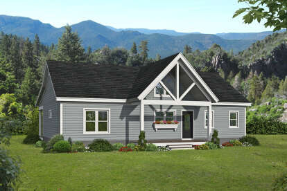 House Plan House Plan #26062 Front Elevation