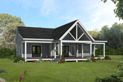 Country House Plan #940-00379 Elevation Photo