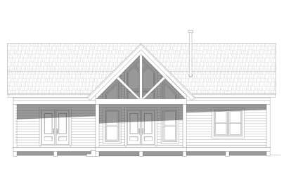 Country House Plan #940-00379 Elevation Photo