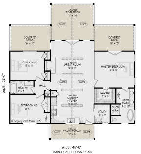 Main Floor  for House Plan #940-00379