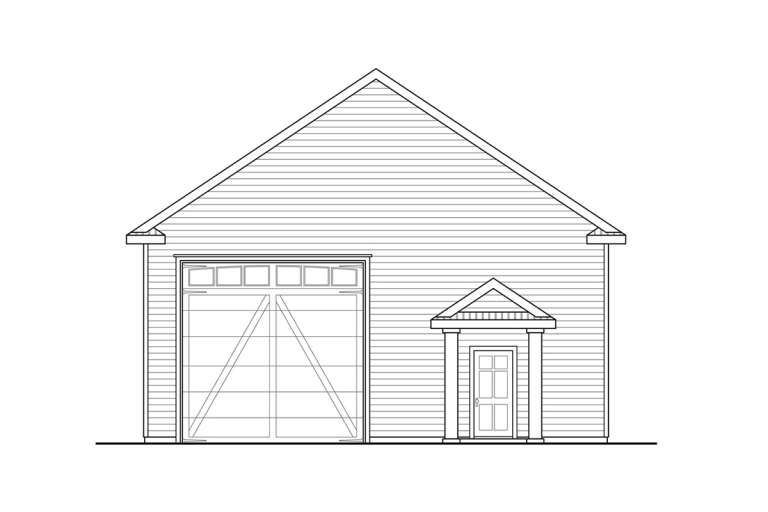 Country House Plan #035-00947 Elevation Photo