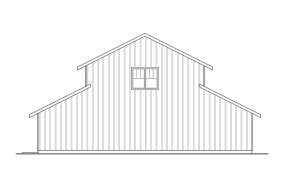 Barn House Plan #035-00948 Elevation Photo