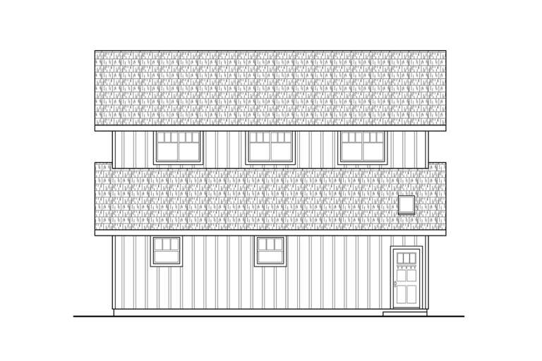 Barn House Plan #035-00948 Elevation Photo