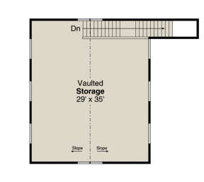 Second Floor for House Plan #035-00948
