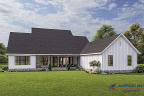 Modern Farmhouse House Plan #041-00262 Elevation Photo