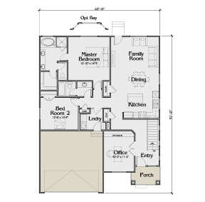 Main Floor for House Plan #6785-00001