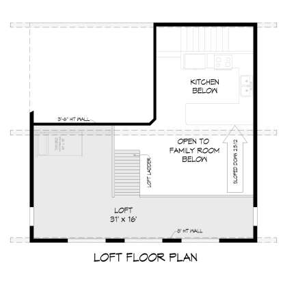 Loft for House Plan #940-00380