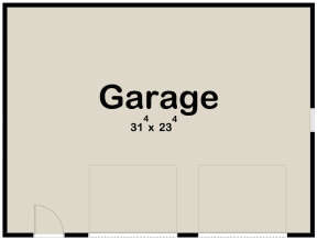 Garage Floor for House Plan #963-00610