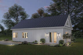 Modern Farmhouse House Plan #1462-00036 Elevation Photo
