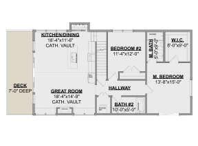 Main Floor  for House Plan #1462-00036